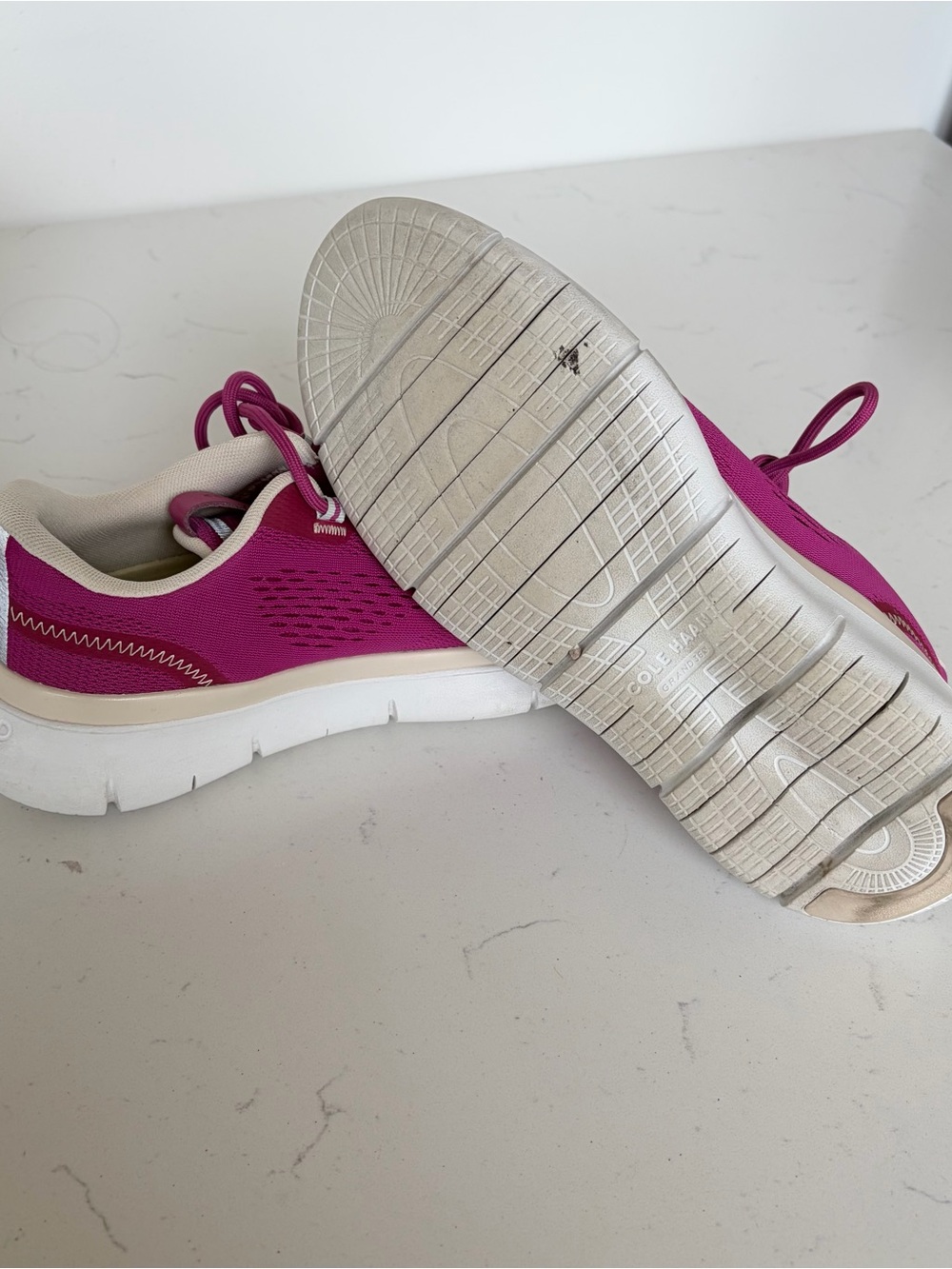 $130 Cole Haan Women's Size 8 Zerogrand Journey Runner Sneaker FUSCHIA Pink - Picture 7 of 7